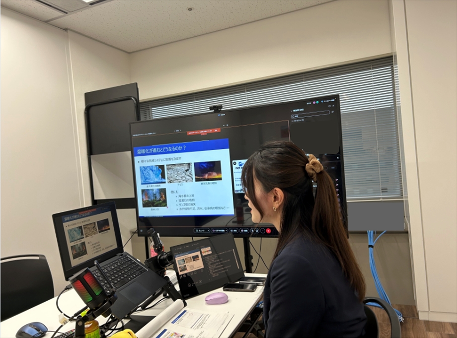 今、企業が取り組むべき温暖化対策「グリーンIT」とは？カーボンニュートラル講座を体験いただきました