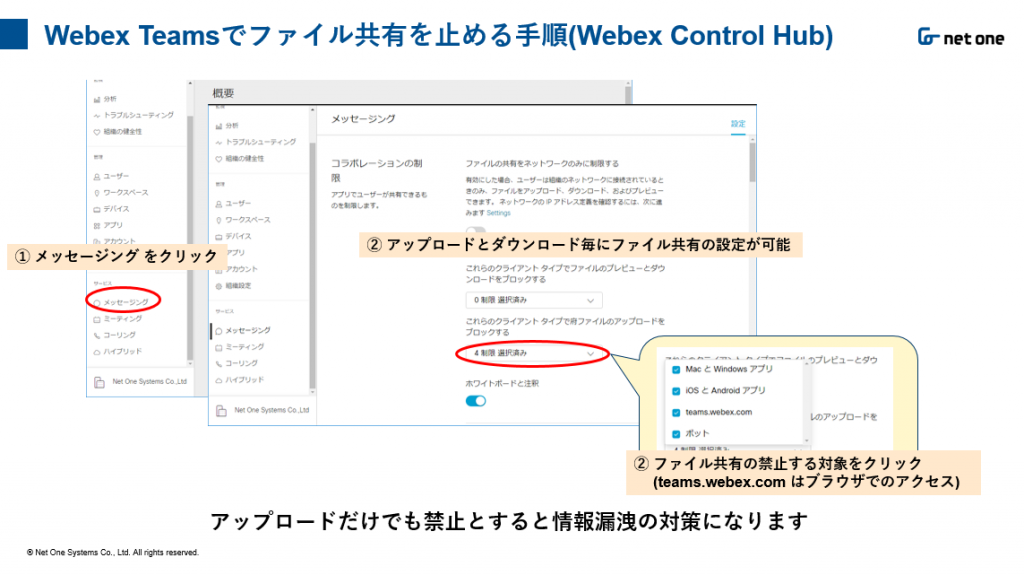 Webexをより安全に利用するには ネットワンシステムズ